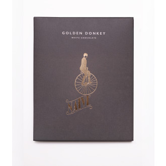 GOLDEN Donkey (bílá oslí čokoláda bez cukru) - Naive 50g