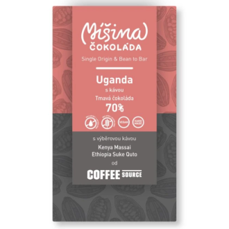 70% Uganda s kávou (Kenya Massai a Ethiopia Suke Quto) - Míšina č. 50g