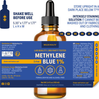 Methylene Blue 1% (Woldo) 100ml