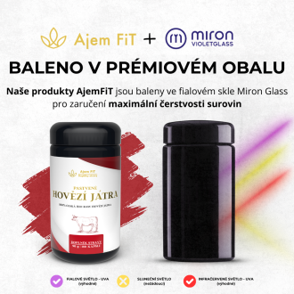 BIO Hovězí játra pastvená, RAW (ČR) 60/180 kapslí (CZ-BIO-002)