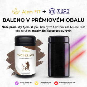 RAW Býčí žlázy (hovězí varlata) 80/240 kapslí (ČR) - AF