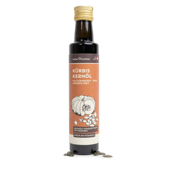 BIO RAW Dýňový olej Naturkostbar (Swiss) 100ml (CZ-BIO-002)