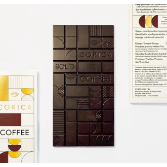 80% Belgická kávoláda Solid Coffee (Guatemala) - Corica 70g