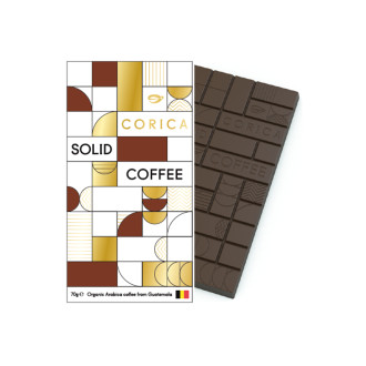 80% Belgická kávoláda Solid Coffee (Guatemala) - Corica 70g