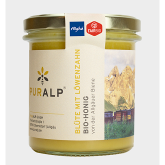 Alpský BIO pampeliškový med 400g (CZ-BIO-002)