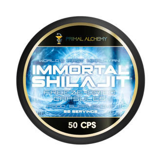 IMMORTAL SHILAJIT CAPSULES (Raw Freeze-dried) - Primal Alchemy