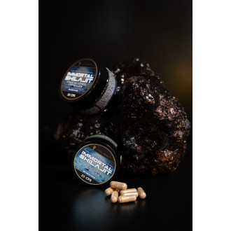 IMMORTAL SHILAJIT CAPSULES (Raw Freeze-dried) - Primal Alchemy