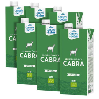 BIO kozí mléko (plnotučné, trvanlivé) - Cantero de Letur 6l (CZ-BIO-002)