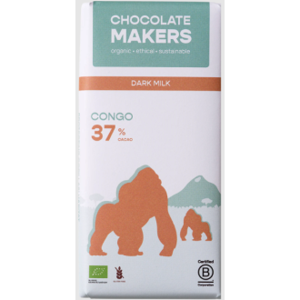 BIO 37% GORILLA MILK bar 80g (CZ-BIO-002)