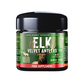 Extrakt ze sametu divokého sobího paroží (ELK VELVET ANTLERS) - 60 kapslí