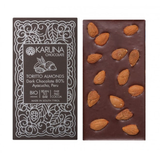 BIO 80% Ayacucho s Toritto mandlemi - Karuna 60g (CZ-BIO-002)