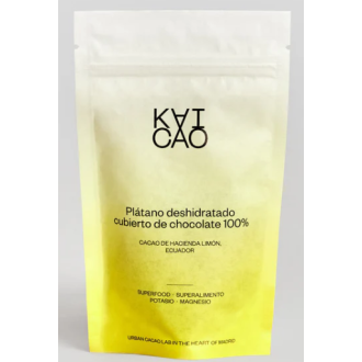 Žvýkací pravé banánky ve 100% čokoládě KAICAO (Ekvádor) 100g