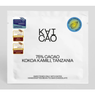 75% Kokoa Kamili (Tanzania) - KAICAO (bez cukru)