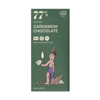BIO 77% Peru Kardamom - Kakau Worship 75g (CZ-BIO-002)