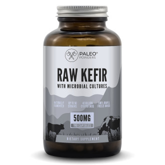 RAW KEFÍR PROBIOTIKA Paleo powders - 180 kapslí