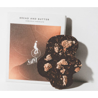 Chléb a máslo (50% darkmilk čokoláda) Naive 50g