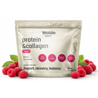 Protein & Kolagen WOLDOHEALTH 900g (4 příchutě)