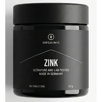 Orgainic Zinek chelát - 365 tablet