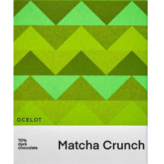 BIO Matcha Crunch (70% dark) Ocelot 70g (CZ-BIO-002)