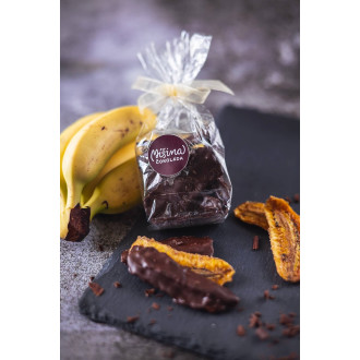 Pravé banánky ve 100% čokoládě (Tanzanie) Míšina č. 60g