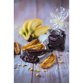 Pravé banánky ve 100% čokoládě (Tanzanie) Míšina č. 60g