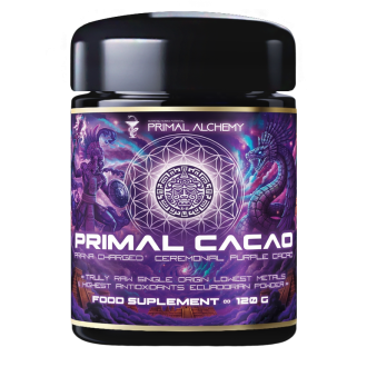 PRIMAL CACAO (fialové ceremoniální raw kakao) - Primal Alchemy 120g