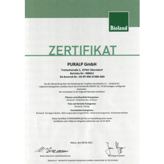 Alpská BIO medová plástev (celistvá) 200g (CZ-BIO-002)