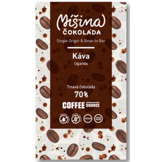 70% Uganda s kávou (Brazílie Fazenda Sertao a Etiopie Suke Quto) - Míšina č. 50g