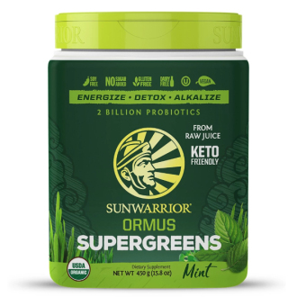 Sunwarrior ORMUS Super Greens (ORGANIC) 450g