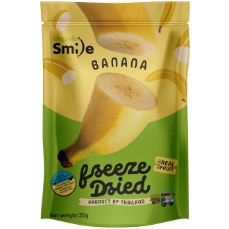 Thajský banán (mrazem sušený) 30g