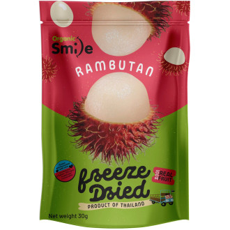 Thajský rambutan (mrazem sušený) 30g