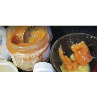Surový živý nepasterizovaný med 1lb (454g)