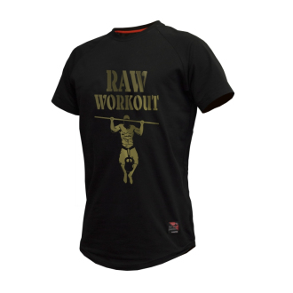RAW Workout thorn+fit tričko (NEW) - zlato-černá