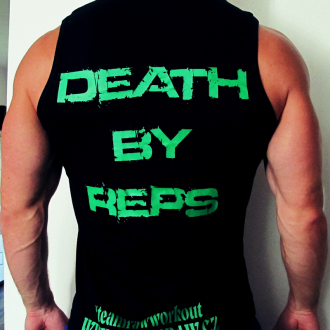 Raw Workout Death by Reps tílko