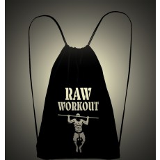 Raw Workout batůžek (černo-bílá)