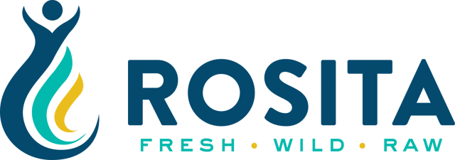 Logo firmy ROSITA várobce nejkvalitnějšího oleje z tresčích jater na dnešním trhu, výráběno podle staré vikingské metody.